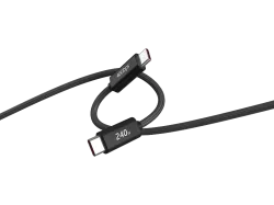 ISY IUC 6000 USB 4 Kabel, Schwarz