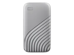 WESTERN DIGITAL My Passport (2020) Festplatte, 1 TB SSD, extern, Silber