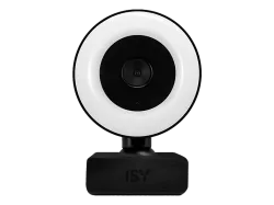 ISY IW-1080-1 Streaming Webcam mit Ringlicht