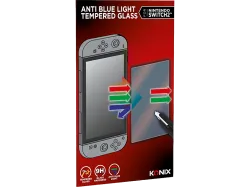 KONIX Tempered Glass Anti Blue Schutzfolie, Transparent