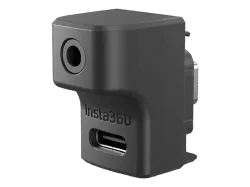 INSTA360 Ace/Ace Pro, Mikrofonadapter, Schwarz