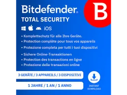 Bitdefender Total Security 1y 3D