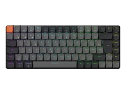 KEYCHRON K3 QMK v3 Brown Switch (CH) Wireless, Gaming-Tastatur, Mechanisch, Bluetooth 5.2/Kabelgebunden, Schwarz