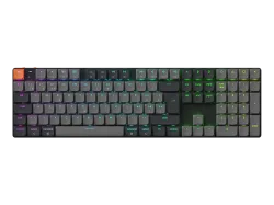 KEYCHRON K5 QMK v2 Banana Switch (CH) Wireless, Gaming-Tastatur, Mechanisch, Bluetooth 5.2/Kabelgebunden, Schwarz