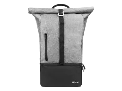 NIKON Z, Rolltop Rucksack, Grau / Schwarz
