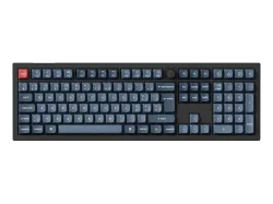 KEYCHRON V6 Max QMK Banana Switch (CH) Wireless, Gaming-Tastatur, Mechanisch, 2,4 GHz/Bluetooth 5.1/Kabelgebunden, Schwarz