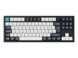 KEYCHRON Q3 Max QMK/VIA Brown Switch (CH) Wireless, Gaming-Tastatur, Mechanisch, 2,4 GHz/Bluetooth 5.1/Kabelgebunden, Schwarz
