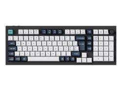 KEYCHRON Q5 Max QMK/VIA Banana Switch (CH) Wireless, Gaming-Tastatur, Mechanisch, 2,4 GHz/Bluetooth 5.1/Kabelgebunden, Schwarz