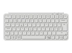 KEYCHRON B1 Pro (CH) Wireless, Tastatur , Scissor, 2,4 GHz/Bluetooth 5.2/Kabelgebunden, Ivory White