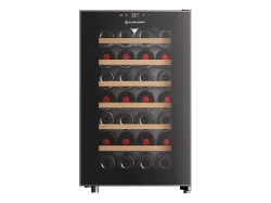 Climadiff CUVEE28 Weinkühlschrank – Weinkühlschrank freistehend – schwarz