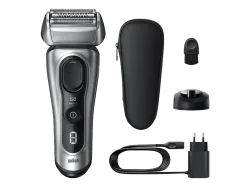 Braun Series 8 8617s Elektrorasierer – Rasierer/Rasierapparat – silber