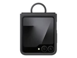 SAMSUNG Silicone Case, Backcover, Samsung, Galaxy Z Flip7 FE, Flip6, Schwarz