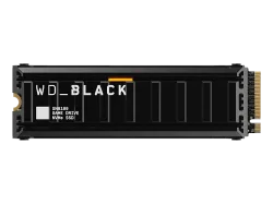 SANDISK WD_BLACK SN8100 (mit Kühlkörper) Festplatte, 1 TB SSD M.2 via NVMe, intern