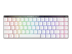 ASUS Falchion RX Low Profile (CH-Layout), Gaming Tastatur, ROG RED Optical Mechanical, Kabellos, Weiss