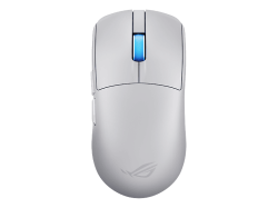 ASUS Harpe II Ace Gaming Maus, Kabellos, 42000 DPI, Optisch mit Laserdioden, Weiss