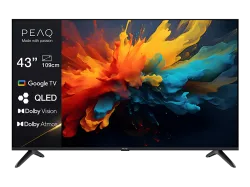 PEAQ PTV 43GQU-5025T TV (Flat, 43 / 108 cm, UHD 4K, Smart TV, Google TV)