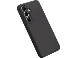 ISY ISC 2356 Silicone Case, Backcover, Samsung, Galaxy S25, Schwarz