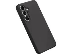 ISY ISC 2357 Silicone Case, Backcover, Samsung, Galaxy S25+, Schwarz