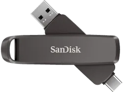 SANDISK Extreme PRO Dual Drive Flash-Laufwerk, 1 TB, 1000 MB/s, Schwarz