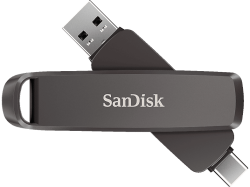 SANDISK Extreme PRO Dual Drive Flash-Laufwerk, 512 GB, 1000 MB/s, Schwarz