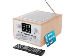 MAJORITY Homerton 2 Internetradio-Musiksystem, Digital, DAB+, DAB, FM, Internet radio, Bluetooth, Oak