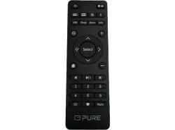 PURE Classic C-D6 Fernbedienung, Schwarz