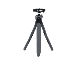 ROLLEI Monkey Pod 3 Smartphone Stativ, Schwarz/Grau, Höhe offen bis 27.5 cm