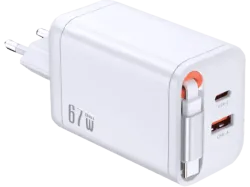 SCHOENENBERGER - 2-Port Fast Charger, 67W GaN, USB Charger