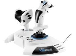 THRUSTMASTER T.Flight Hotas One Microsoft Flight Simulator Edition, Flugsimulator, Weiss