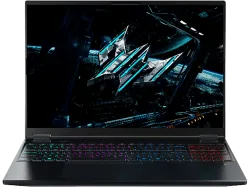 ACER Predator Helios Neo 16S AI OLED PHN16S-71-913U, Gaming Notebook, mit 16 Display, Intel® Core? Ultra 9 Prozessor 275HX (36 MB Cache, bis zu 5.40 GHz), 32 GB RAM, 512 SSD, NVIDIA GeForce RTX? 5070 Ti, Abyssal Black , Windows 11 Pro