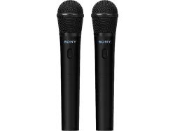 SONY ULTMIC1 Kabelloser Mikrofonsatz mit 2 Mikros und Receiver Schwarz