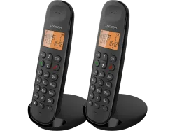LOGICOM Festnetztelefon LOG-ILOA-250BK Schwarz
