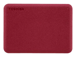 Toshiba, TOSHIBA -  HDD CANVIO Advance 4TB HDTCA40ER3CA USB 3.2 Gen 1, 2.5 inch red, Rot Bunt, 4 TB