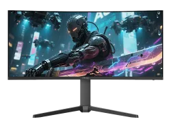 PEAQ PMO G343-CWQE 34 UWQHD Gaming Monitor (1 ms Reaktionszeit, 180 Hz)