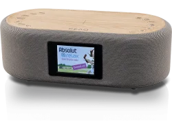 PEAQ PCR 120BT-W-2 DAB+ Funkwecker-Radio, DAB+, FM, Bluetooth, Light grey