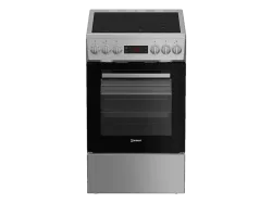 INDESIT I5V5LCS Elektroherd (EEK A, Strahlungsplatten, 60 l)