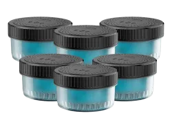 Philips - Set mit 6  Quick Clean Pod CC16/50 Reinigungskartuschen Schwarz und Blau, One Size