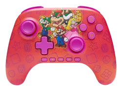 POWERA Advantage - Mario and Friends Wireless Controller Rot/Orange/Pink für Nintendo Switch 2, Switch, OLED, Lite