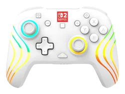 TURTLE BEACH Afterglow? Wave Wireless Controller Weiss für Nintendo Switch 2, Switch, OLED, Lite