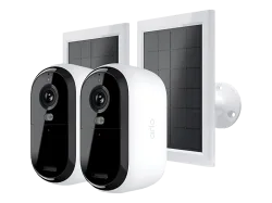 ARLO Essential 3 2K (2er Set), Sicherheitskamera + Solarpanel