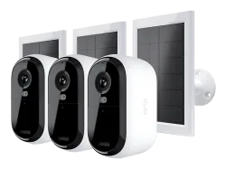 ARLO Essential 3 HD (3er Set), Sicherheitskamera + Solarpanel