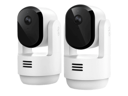 Arlo ESSENTIAL3 2K PTZ INDOOR SECURITY CAMERA 2-PACK Netzwerkkamera – Überwachungskamera – weiss