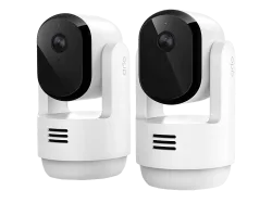 Arlo ESSENTIAL3 2K PTZ INDOOR SECURITY CAMERA 2-PACK Netzwerkkamera – Überwachungskamera – weiss