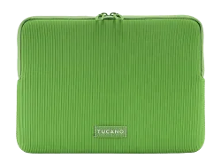 TUCANO Sleeve Colore 2 Notebook Sleeves für Apple, Material teilweise aus recyceltem Plastik, Grün