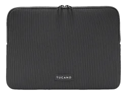 TUCANO Sleeve Colore 2 Notebook Sleeves für Apple Material teilweise aus recyceltem Plastik, Schwarz