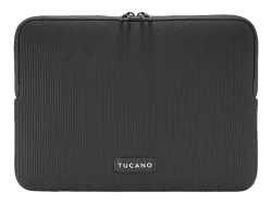 TUCANO Sleeve Colore 2 Notebook Sleeves für Apple Material teilweise aus recyceltem Plastik, Schwarz
