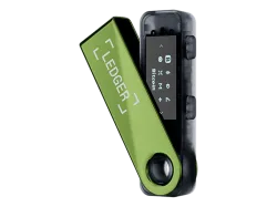 LEDGER Nano S Plus Krypto-Wallet Oxidate Green