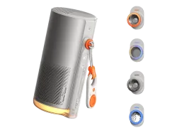 XGimi MoGo 4 Laser Outdoor Bundle (DLP, Full HD 1920 x 1080, 550 ISO-Lumen) Portabler Beamer – grau