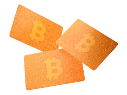 TANGEM 2.0 Card Wallet (3er Set) Hardware-Wallet BTC Orange