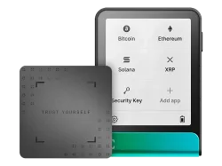 LEDGER Flex (inkl. Recovery Key) Krypto-Wallet Oxidate Green